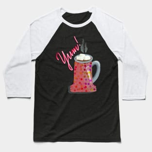 Yum for Hot Cocoa! Baseball T-Shirt